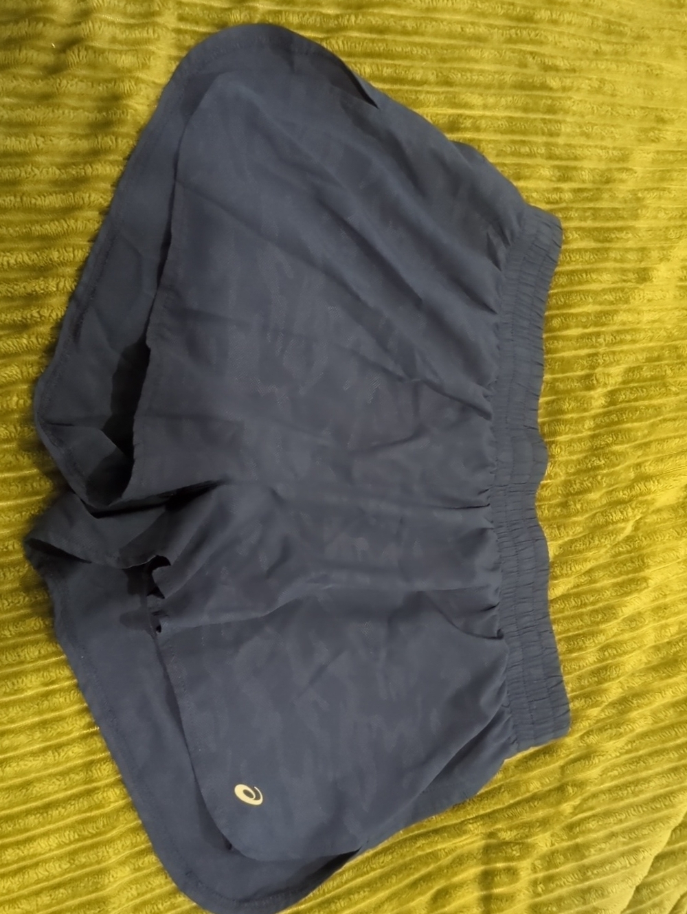 Asics Women's Dark Blue Athletic Shorts